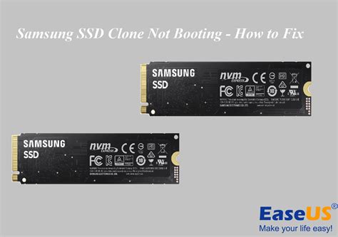 samsung ssd will not boot after clone|make disk bootable after clone.